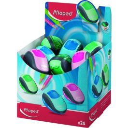 Afilalapiz Maped Clean 2 Orificio Colores Surtido Expositor De 24 Unidades Precio: 67.145925. SKU: B16MVZFX2B