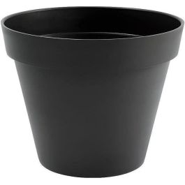 EDA Maceta Redonda Toscana de Polipropileno - Ø 48x40 cm, 43 L - Gris Antracita - Uso Exterior/Interior - Resistente Heladas y UV Precio: 36.58999949. SKU: B19RWFHY3T