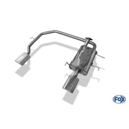 Fox FXNI061053-593 Tubo Escape Homologado de Alto Rendimiento
