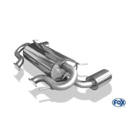Fox Tubo de Escape FXNI181005-349 Homologado Alto Rendimiento