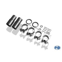 Fox FXSE080015-070 Tubo de Escape Homologado de Alto Rendimiento