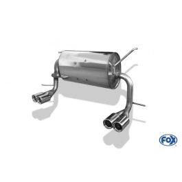 Fox FXTO082005-068 Tubo de Escape Homologado de Alto Rendimiento