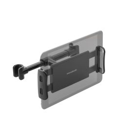 Innovagoods Soporte de tablet para coche V0103620, ajustable 12-20 cm, ABS - silicona, rotación 360°