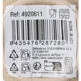 Inde Taza para Café Cortado 220 cc Skyline, Cerámica, 10 x 7 x 8.5 cm (24 Unidades)