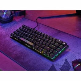 Corsair COR1691720726370 K65 PRO MINI Teclado Gaming Óptico Mecánico Retroiluminación LED RGB Interruptores OPX Negro