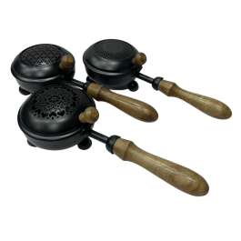 DKD Home Decor Soporte Incienso Arabe Negro Marron Hierro Mango 9 x 6.5 x 21 cm (6 Unidades) Precio: 27.50000033. SKU: B1DVK6LA7P