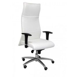 Sillon Piqueras Y Crespo Albacete Xl Direccion Hasta 160 Kg Mecanismo Sincro Brazos Regulables En Altura Con Espuma Viscoelastica Asiento A Medida Tapizado Similpiel Blanco Precio: 734.49999953. SKU: S5702945