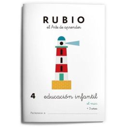 Cuaderno Rubio A5 Educacion Infantil Nº 4 - El Mar (+3 Años) (Set de 10) Precio: 12.68999992. SKU: B1EMSRXV4J