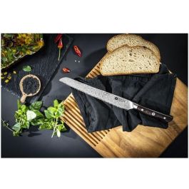 Zwilling 30576-231-0. Cuchillo de Pan TANREI de Acero, Hoja de 23 cm, para Cocina y Hostelería