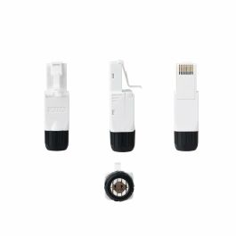 Nanocable Conector RJ45 UTP Cat.6A Auto-Crimpable (10 uds) para Redes Ethernet de Alta Velocidad
