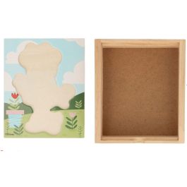 WOOMAX Puzzle de Madera Minnie Disney, 19 Piezas para Niños +2 Años (12,5x14cm)