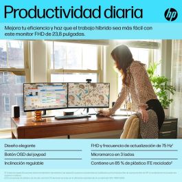HP Monitor P24v G5 23.8" IPS FHD 1920x1080 HDMI VGA 250cd Pantalla Antirreflectante 75Hz Negocios
