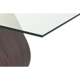 Mesa Centro Moderno DKD Home Decor Transparente Plateado 60 x 45 x 120 cm