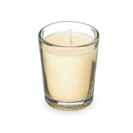 Set 6 Velas Vaso Vidrio Vainilla Acorde 16X6CM (12 Unidades) Set 6 Velas Vaso Vidrio Vainilla Acorde 16X6CM (12 Unidades)