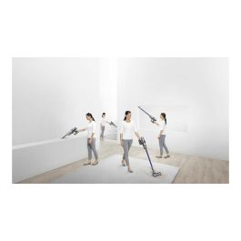 Dyson V11 Advanced Aspiradora Escoba 2 en 1 Sin Bolsa, Batería Recargable, Color Níquel/Púrpura, para Alfombra y Suelos Duros