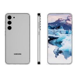 dbramante1928 Funda Greenland para Galaxy S23+ Transparente - 100% Reciclada y Reciclable, Protección Antigolpes Delgada