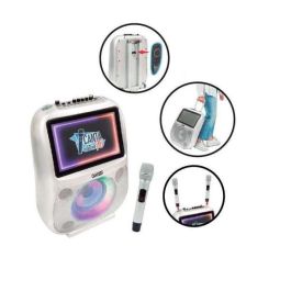 Karaoke canta tu pro con sistema de audio y video de alta calidad, incluye micrófono inalambrico Karaoke canta tu pro con sistema de audio y video de alta calidad, incluye micrófono inalambrico