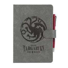 ERIK Cuaderno A5 premium Juego de Tronos con bolígrafo a juego, 90 hojas bullet, tapa dura PU Precio: 12.68999963. SKU: B1C5PQ4TEL