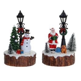 Figura Navidad Tradicional DKD Home Decor Multicolor 9 x 13 x 9 cm (2 Unidades) Precio: 8.68999978. SKU: B17EL4XABF