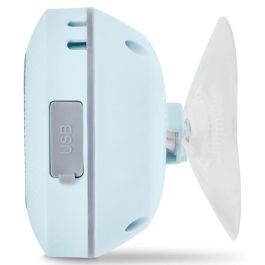 Medion MED4061275227659 Radio de Ducha FM Bluetooth IPX6 con Soporte de Ventosa – Azul