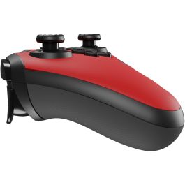 GENESIS Mangan 400 Gamepad Inalámbrico Bluetooth Rojo para Android, Mac, Nintendo Switch, PC, iOS Analógico/Digital con Vibración y 15h Autonomía