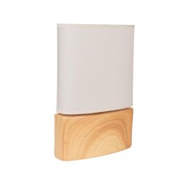 Lámpara de mesa Romimex Beige Cerámica 21 x 31 x 8 cm Precio: 23.8128. SKU: B1FD6SLDW3