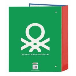 Carpeta de anillas Benetton Topitos A4 (27 x 33 x 6 cm) Carpeta de anillas Benetton Topitos A4 (27 x 33 x 6 cm)