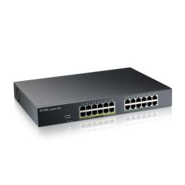 Zyzel Zyxel Gs1915-24Ep, 24-Port Gbe, 12 Port Poe, 130 Watt 802.3At, Rackmount y Desktop, sin Ventilador, Smart Hybrid Mode Switch, Standalone O Nebulaflex Cloud (GS1915-24EP-EU0101F)