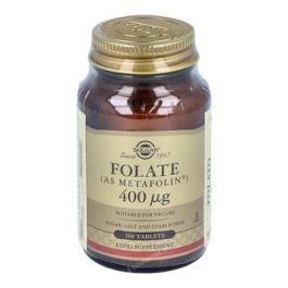 SOLGAR Folato (Como Metafolin) 400 mcg, L-Metilfolato Cálcico, 100 Comprimidos Veganos, Apoyo Embarazo Precio: 26.8900005. SKU: B13R8GRYEX