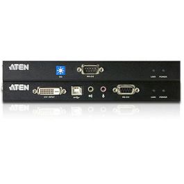 Aten Extensor KVM DVI con Audio y RS-232 CE600L/CE600R (60m, hasta 1920x1200)