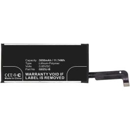 CoreParts Battery for Mobile, SmartPhone 11.74Wh Li-Polymer 3.85V 3050mAh for Google Pixel 4A CoreParts Battery for Mobile, SmartPhone 11.74Wh Li-Polymer 3.85V 3050mAh for Google Pixel 4A