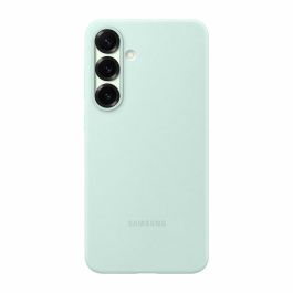 Samsung SAM1735374011537 Funda de silicona verde agua para Galaxy S25+