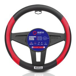 Sparco Funda Volante C1113 Negro-Rojo SPC1113RS Accesorios Coche