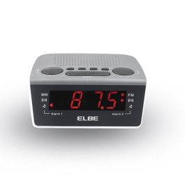 Elbe CR-932 Radio Despertador Digital AM/FM con Pantalla LED 6'' y Memoria 20 Emisoras Precio: 14.58999971. SKU: S0427015