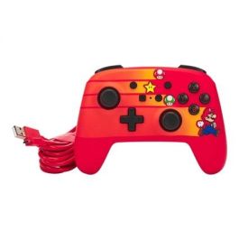 Power A 1526539-01 Mando con Cable Speedster Mario para Nintendo Switch
