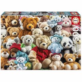 Educa Puzzle Osito de peluche 500 piezas EDU1747456900273 48x34 cm para niños a partir de 10 años