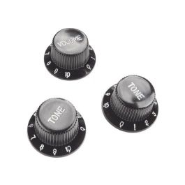 Set Botonera Para Stratocaster (Volumen + 2 Tono) - Negro Precio: 7.58999967. SKU: B15DDVYPYM