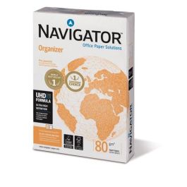 Papel A4 Navigator 80G 500H 4 Taladros Organizer (Set de 5) Precio: 33.7900002. SKU: B14RWGVCDP
