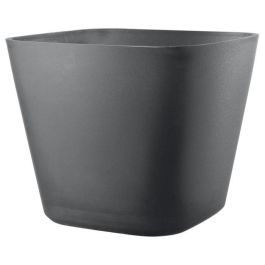 Maceta cuadrada - DEROMA - Origen - 12 L - Gris Maceta cuadrada - DEROMA - Origen - 12 L - Gris