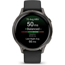 Garmin Venu 4 41mm Reloj Inteligente con Correa de Silicona Negra