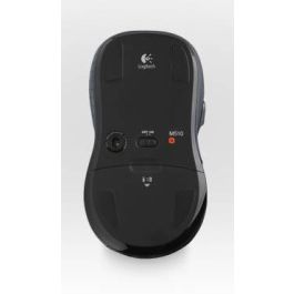 Logitech M510 Ratón Inalámbrico Láser AA USB con Agarres de Goma y Desplazamiento Lateral