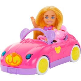 Muñeca Barbie Chelsea Con Coche Rosa Hxn05 Mattel