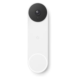 Google Nest Doorbell (Batería) - Timbre inteligente de video, WiFi, 145º, visión nocturna, 1.3 MP, 960x1200p, 30 fps, IP54, blanco, GA01318-FR Precio: 164.49999973. SKU: B19VXNBYXZ