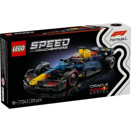 Lego 77243 Speed Champions Set de Construcción Coche de Carreras Oracle Red Bull Racing RB20 F1 2024 Maqueta para Adultos con Minifigura