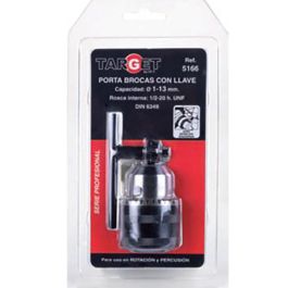 TARGET Portabrocas con Llave para Taladro Capacidad 1-10 mm Rosca 1/2-20H Precio: 13.89000019. SKU: B1BYPEJZ8R