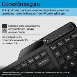 Teclado HP Negro Qwerty Español