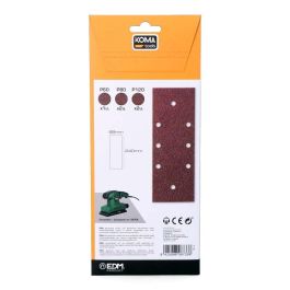 Koma Tools Lijas para lijadora orbital 08706 Brico series, Set 5 uds 88 x 240 mm