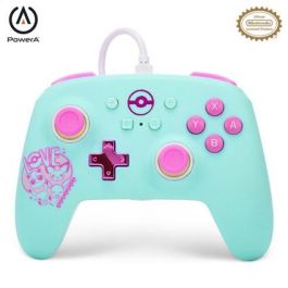 PowerA NSGP0146-01 Mando con Cable Mejorado para Nintendo Switch - Diseño Sweet Friends, Botones Asignables, Cable USB-C 3m, Compatible con Switch OLED y Switch PowerA NSGP0146-01 Mando con Cable Mejorado para Nintendo Switch - Diseño Sweet Friends, Botones Asignables, Cable USB-C 3m, Compatible con Switch OLED y Switch