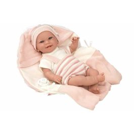 Muñeca bebé Arias Elegance Babyto Chupete 35 cm Rosa Precio: 35.50000003. SKU: B14BRB43DH