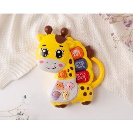KioKids Jirafa Musical Piano Educativo, Primer Instrumento de Juguete para Bebés +6 Meses, Portátil con Asa, Color Amarillo Precio: 12.50000059. SKU: B1949GBEP2